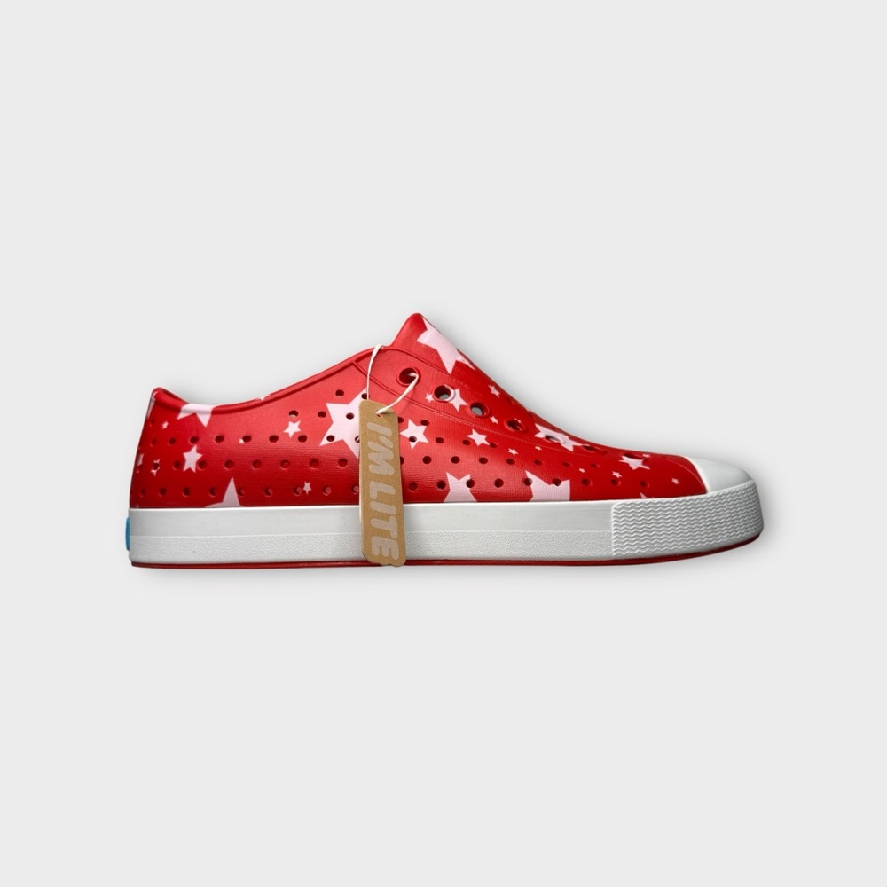 Native Pink Star Red Jefferson Shoes